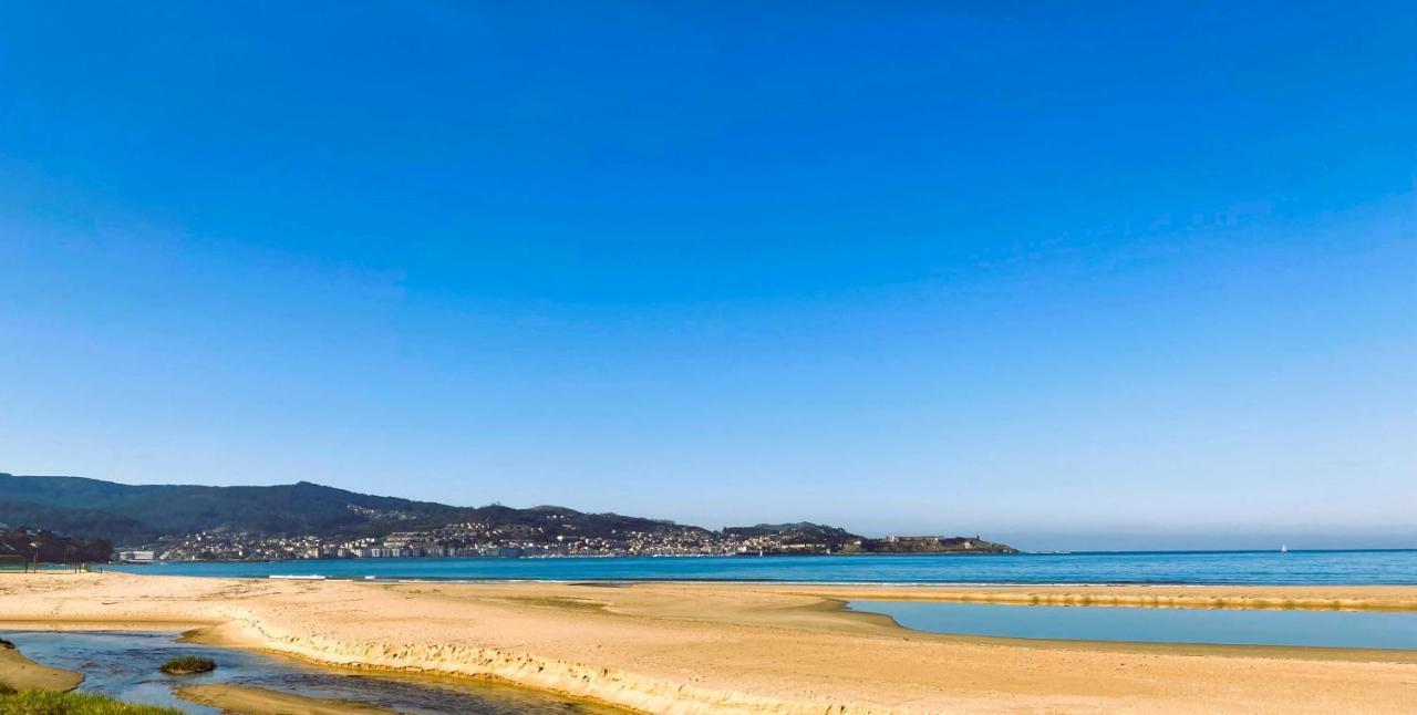 A Meiga Das Areas-Playa America! Nigrán Dış mekan fotoğraf